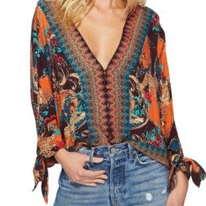 Free People Catch Me If You Can top, size L